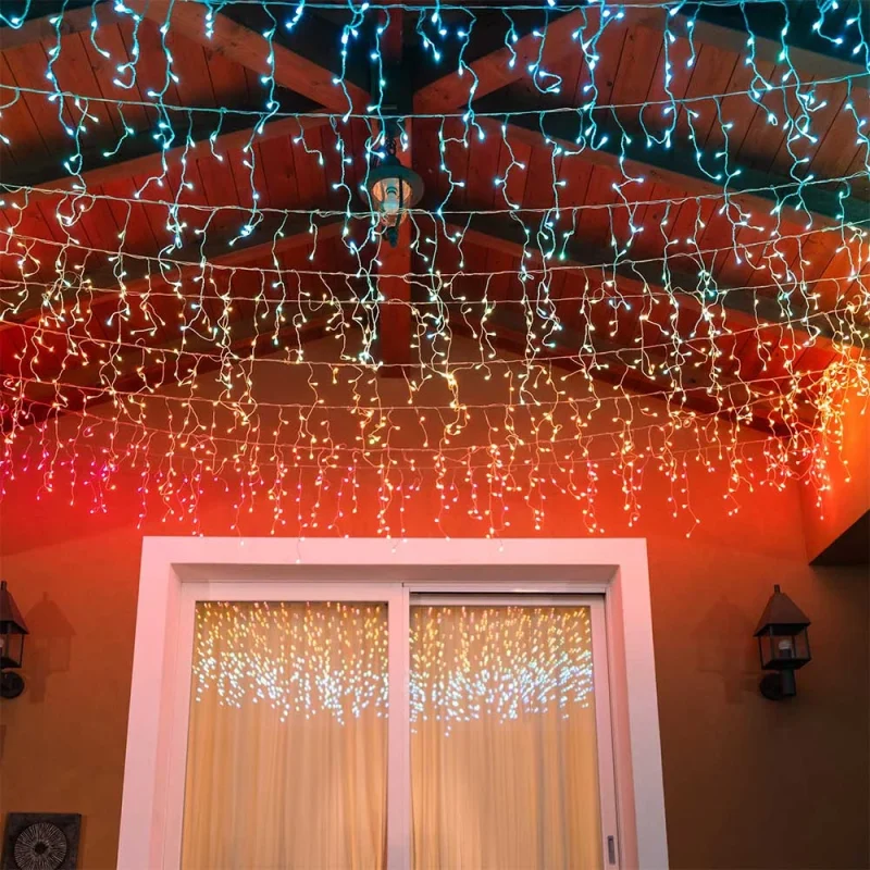 Twinkly Plus RGB+W LED Icicle Lights